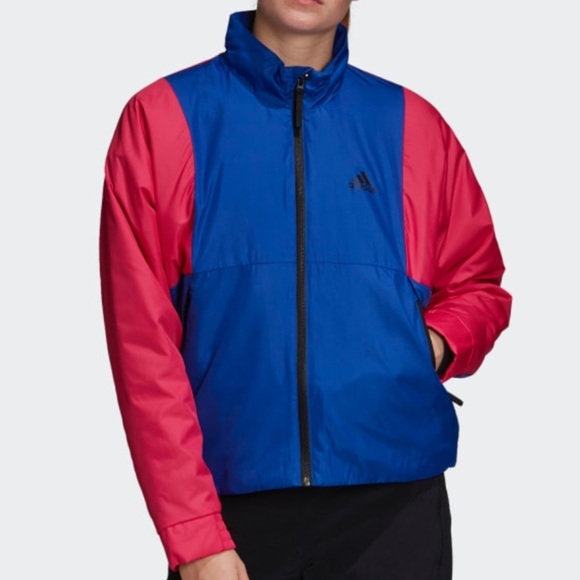 New Adidas BACK TO SPORT LITE INSULATED JACKET size large - Picture 1 of 13